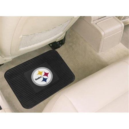CISCO INDEPENDENT Pittsburgh Steelers Car Mat Heavy Duty Vinyl Rear Seat 4610409998
